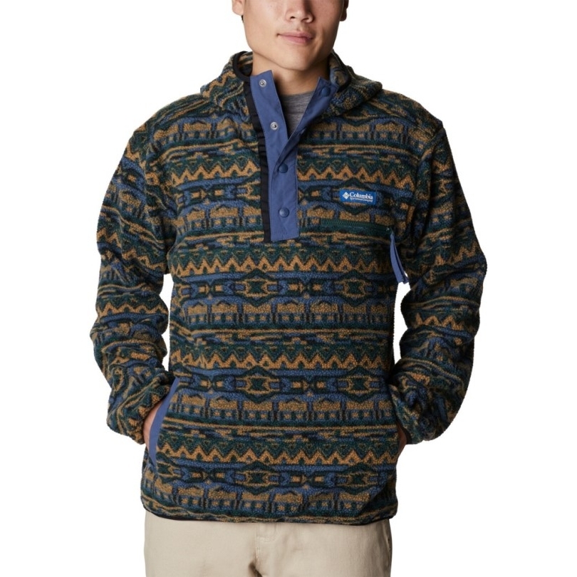 Rei Coop Columbia Helvetia Fleece Hoodie Herren Fichte 80er