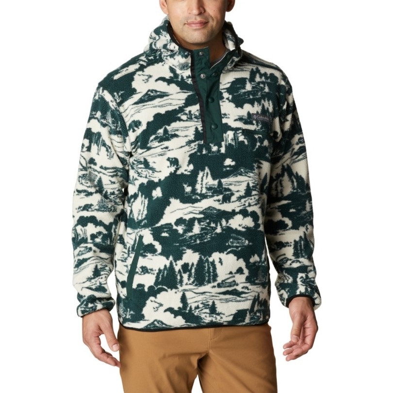 Fichte Geröstete Rei Coop Columbia Helvetia Fleece Hoodie Herren