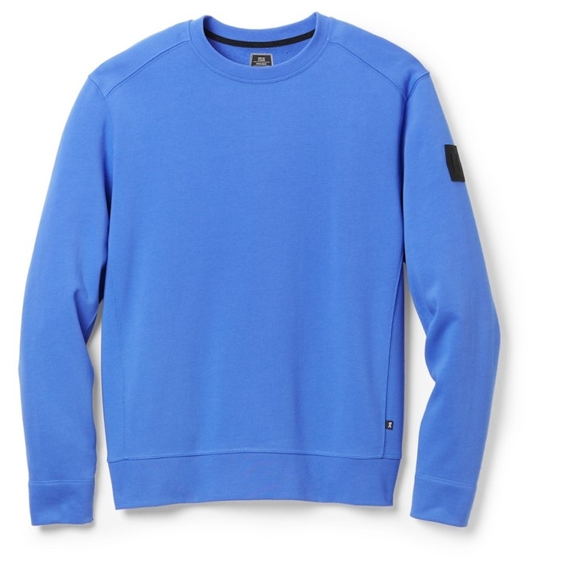 Kobalt Rei Coop On Rundhals-sweatshirt Herren