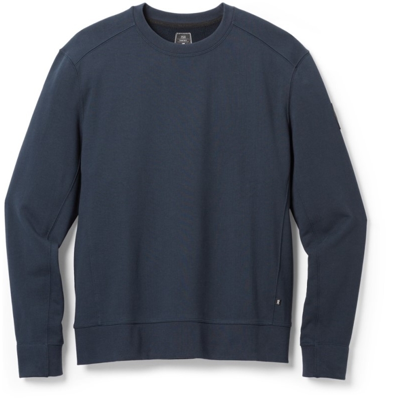 Marineblaues Sweatshirt Mit Rundhalsausschnitt Herren Rei Coop