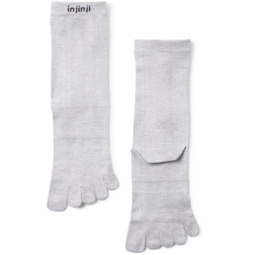 Graue Rei Co-op Injinji Liner Crew Socken