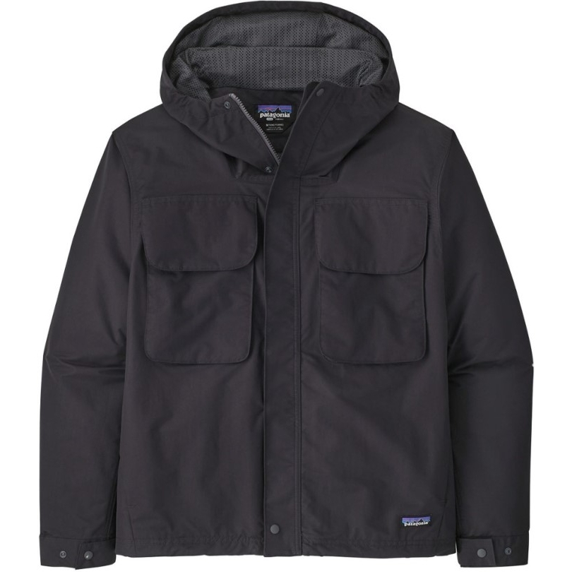 Tintenschwarze Patagonia Isthmus Utility Jacke Herren Rei Co-op