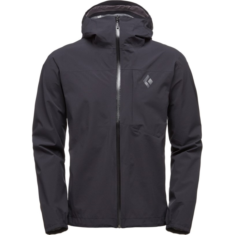 Black Diamond Fineline Stretch Regenshell Herren Schwarz Rei Coop