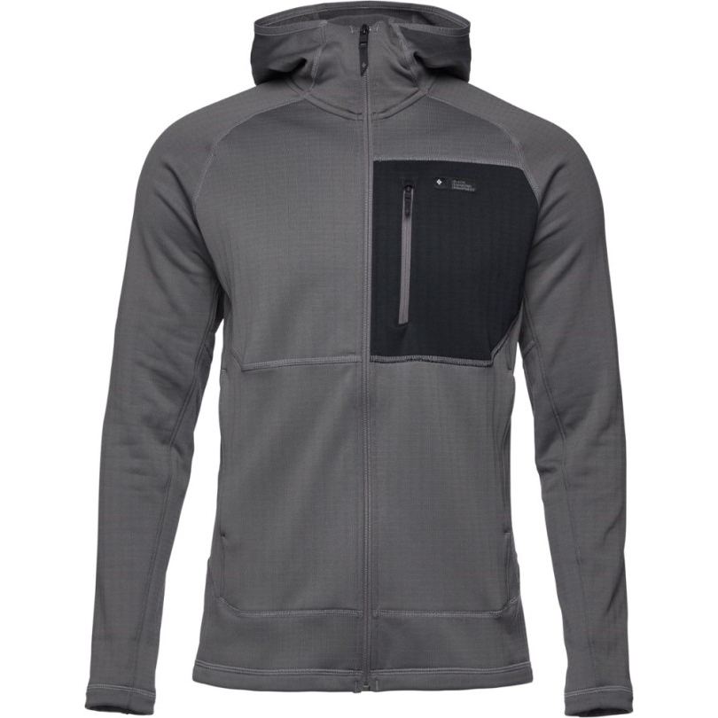 Granitschwarzer Diamantfaktor Hoodie Herren Rei Coop