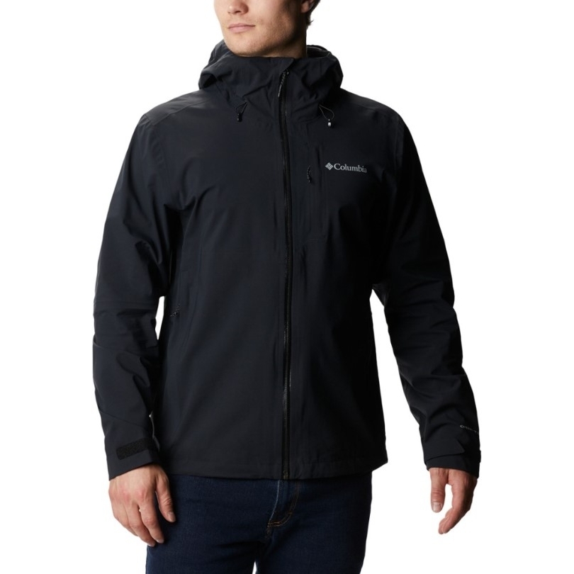 Columbia Omni-tech Ampli-dry Shell Jacke Herren Rei Coop Schwarz