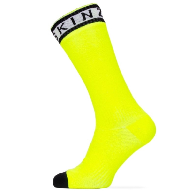 Schwarze Sealskinz Wasserdichte Warme Mittellange Socken Mit Hydrostop Rei Co-op