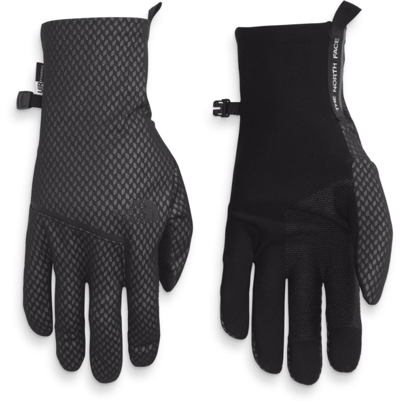 Black Rei Coop The North Face Windwall Eng Anliegende Trikothandschuhe Herren