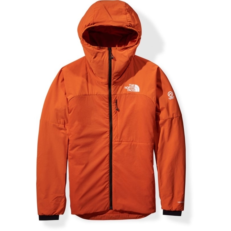 Burnt Ocker Rei Coop The North Face Summit L3 Ventrix Isolierter Kapuzenpullover Herren