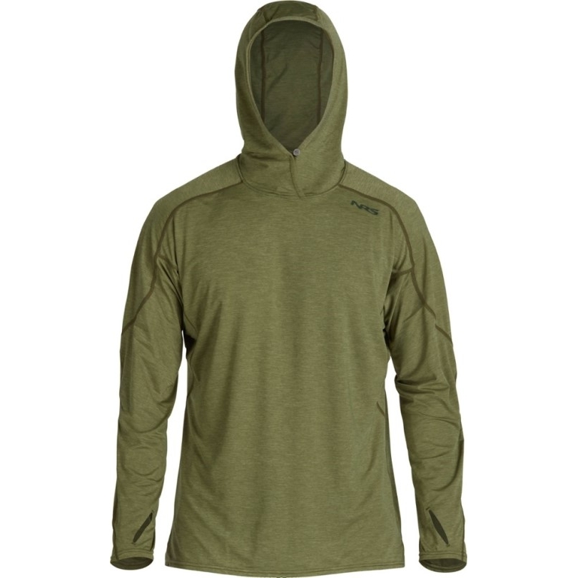 Olive Rei Coop Nrs H2core Seidengewicht Langarm-hoodie Herren