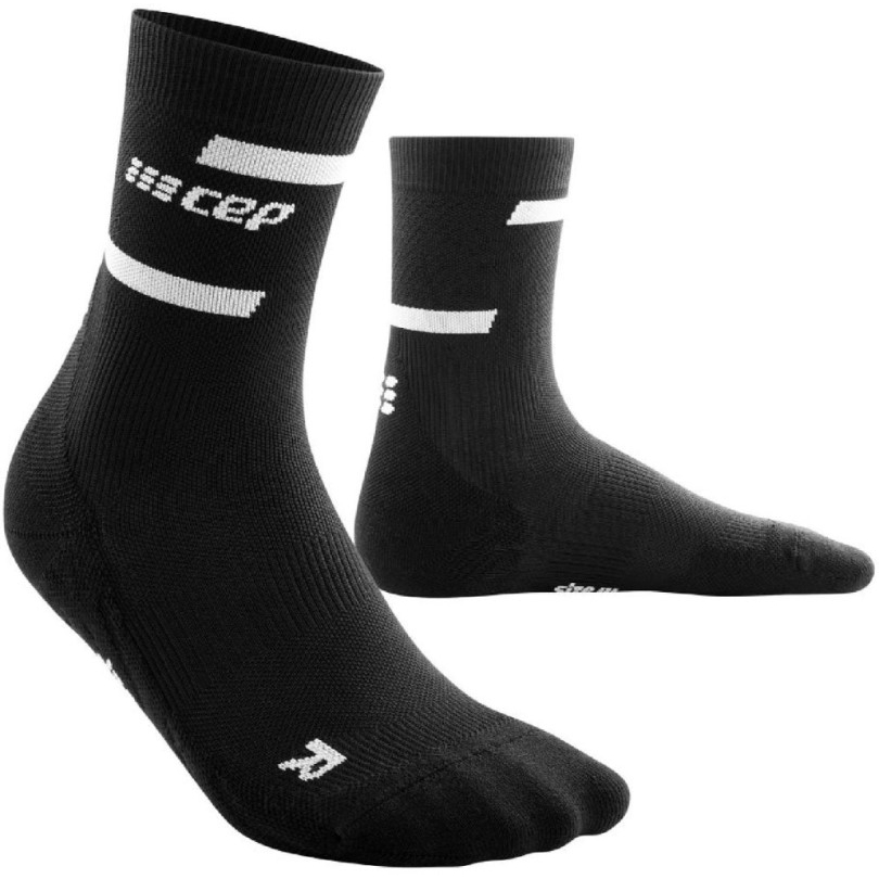 Schwarze Rei Coop Cep Run Kompressions-mid 4.0 Socken Herren
