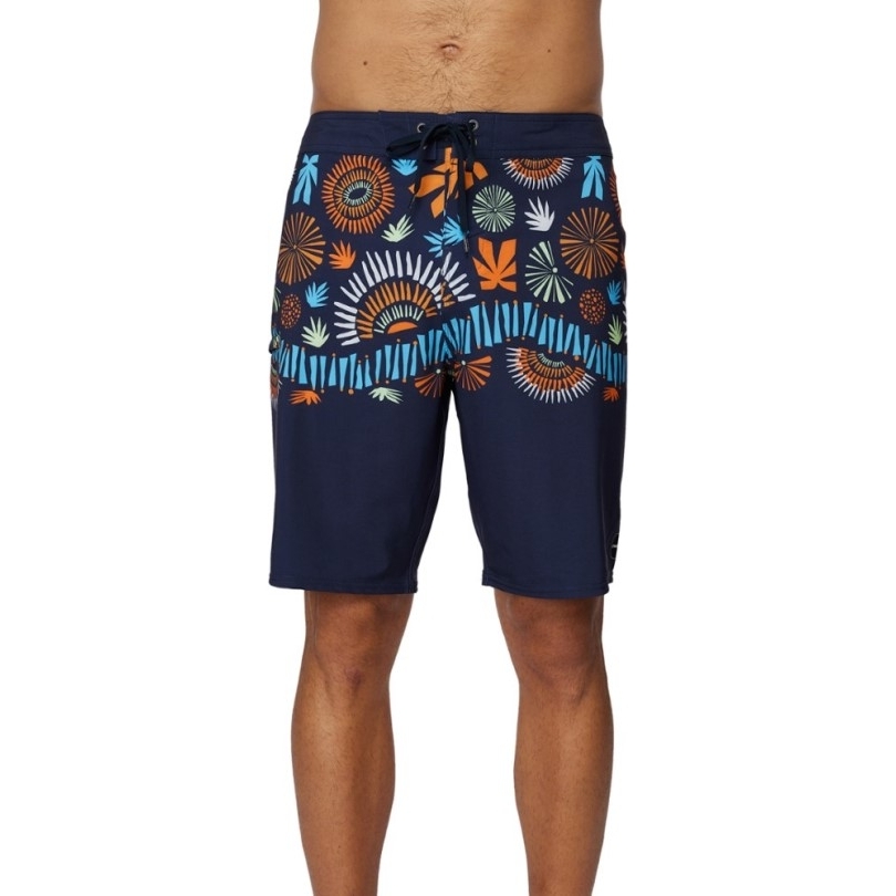 O'neill Hyperfreak Heist Bedruckte Bordshorts Herren Rei Coop Navy