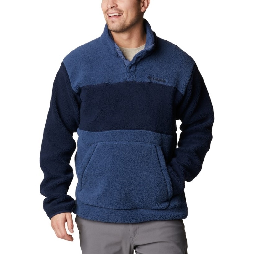 Dark Mountain Columbia Robuster Ridge Pullover Aus Sherpa-fleece Mit Halbem Druckverschluss Herren Rei Coop