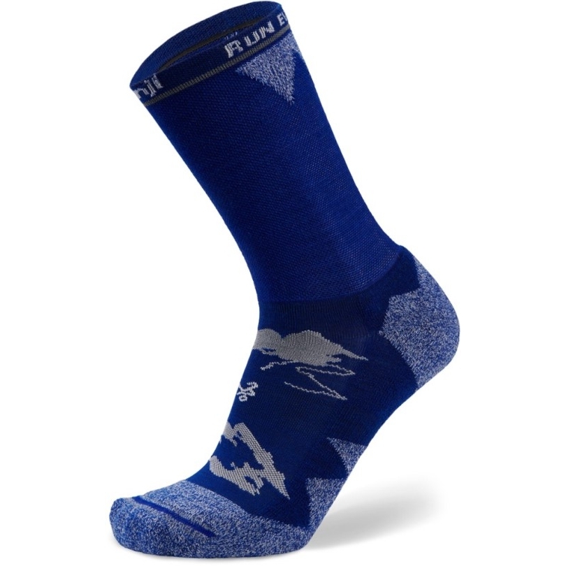 Janji X Balega Saint Robot Mountains Nst Crew Socken Rei Coop Weiß