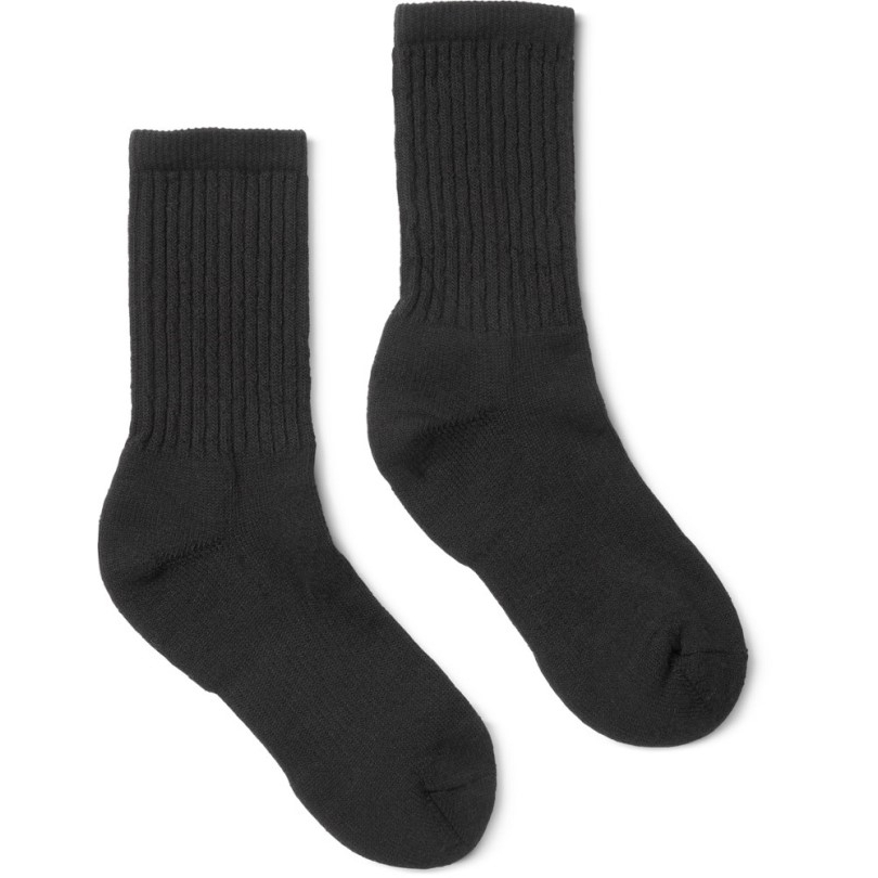 Rei Co-op Smartwool Hike Classic Edition Light Cushion Solid Crew Socken Herren Schwarz