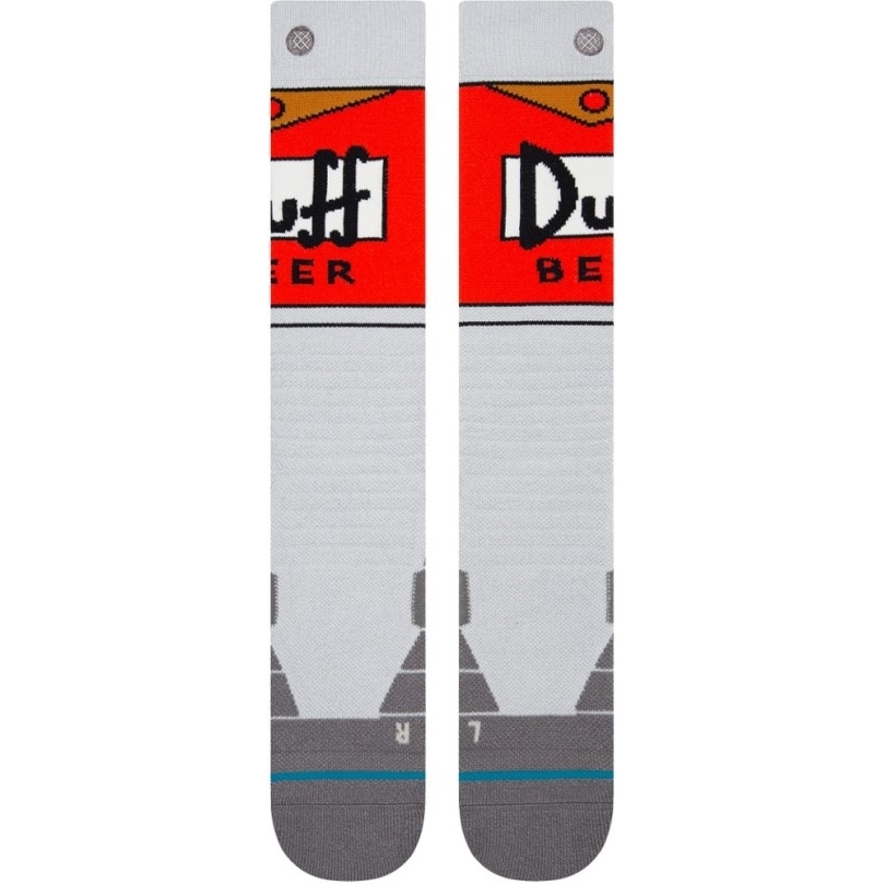Stance Duff Beer Snow Socken Herren Grau Rei Coop