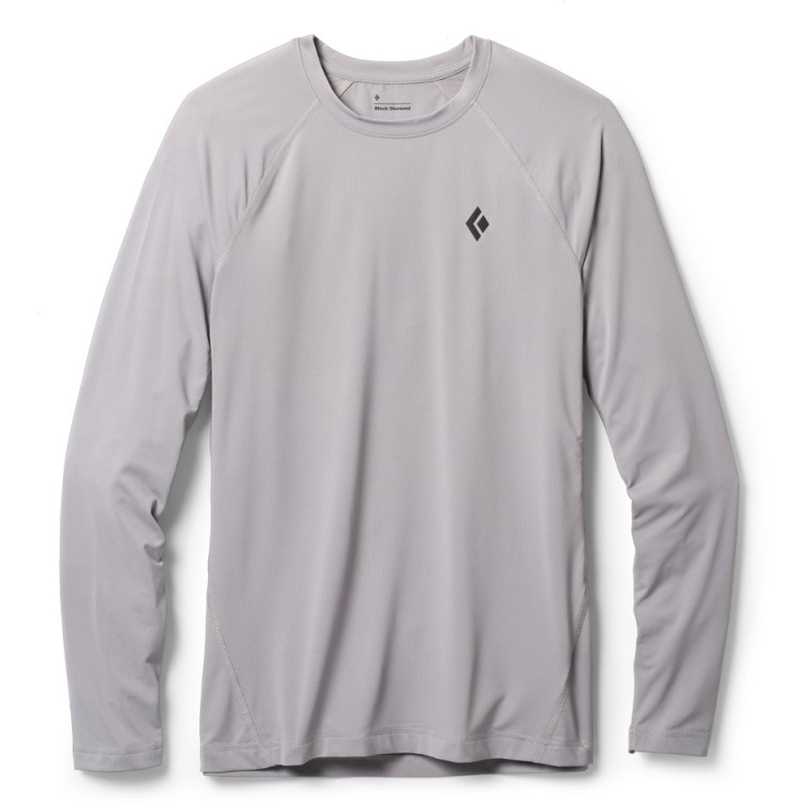 Rei Co-op Pewter Black Diamond Alpenglow Langarm-rundhemd Herren