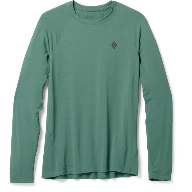 Rei Coop Black Diamond Alpenglow Langarm-crewshirt Herren Raging Sea