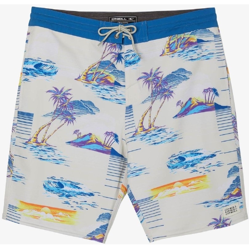 Creme Rei Co-op O'Neill Scenic Lines Cruzer Boardshorts Herren