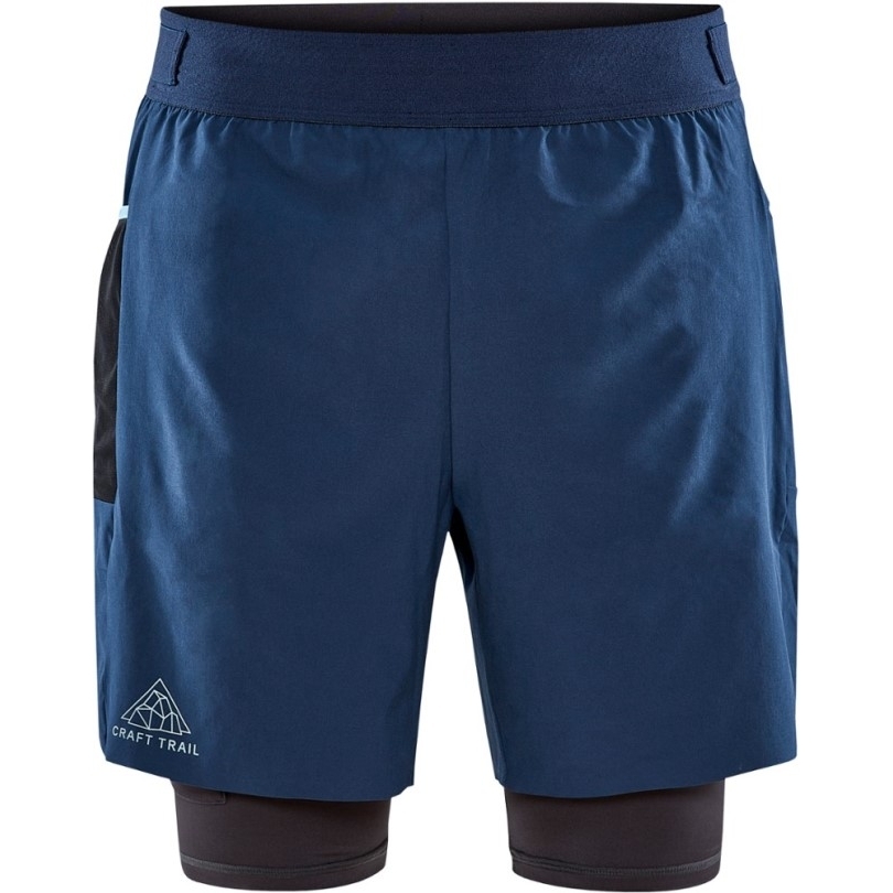 Craft Pro Trail 2-in-1 Shorts Herren Tide-slate Rei Coop