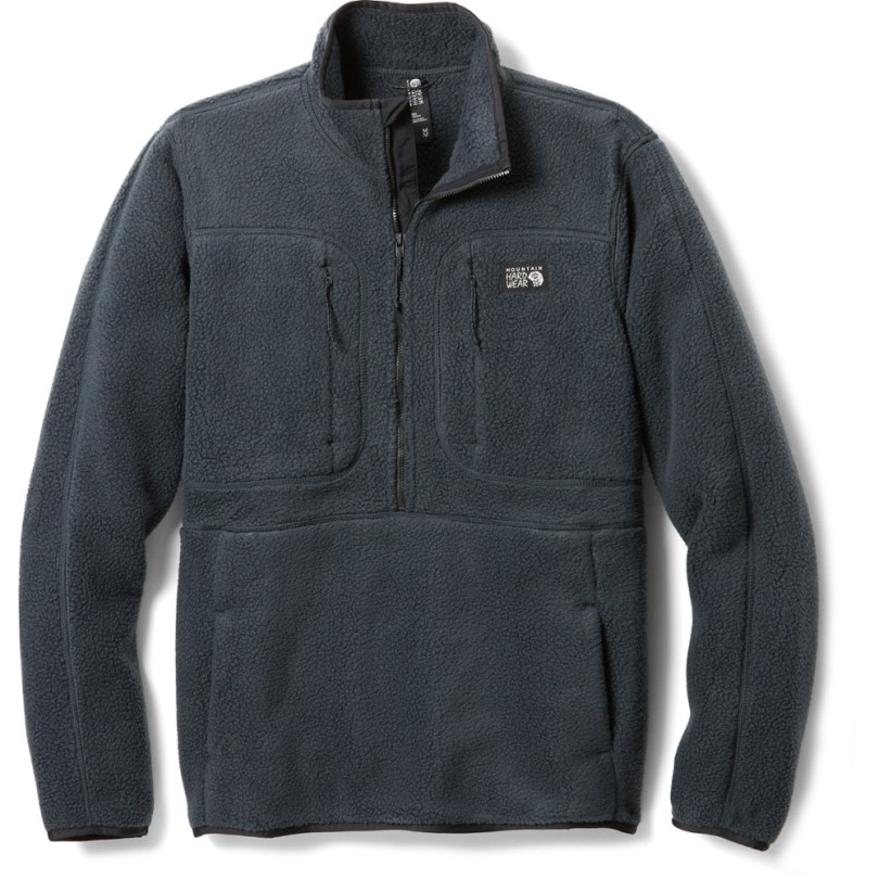 Mountain Hardwear Hicamp Fleecepullover Herren Rei Coop Dark Storm