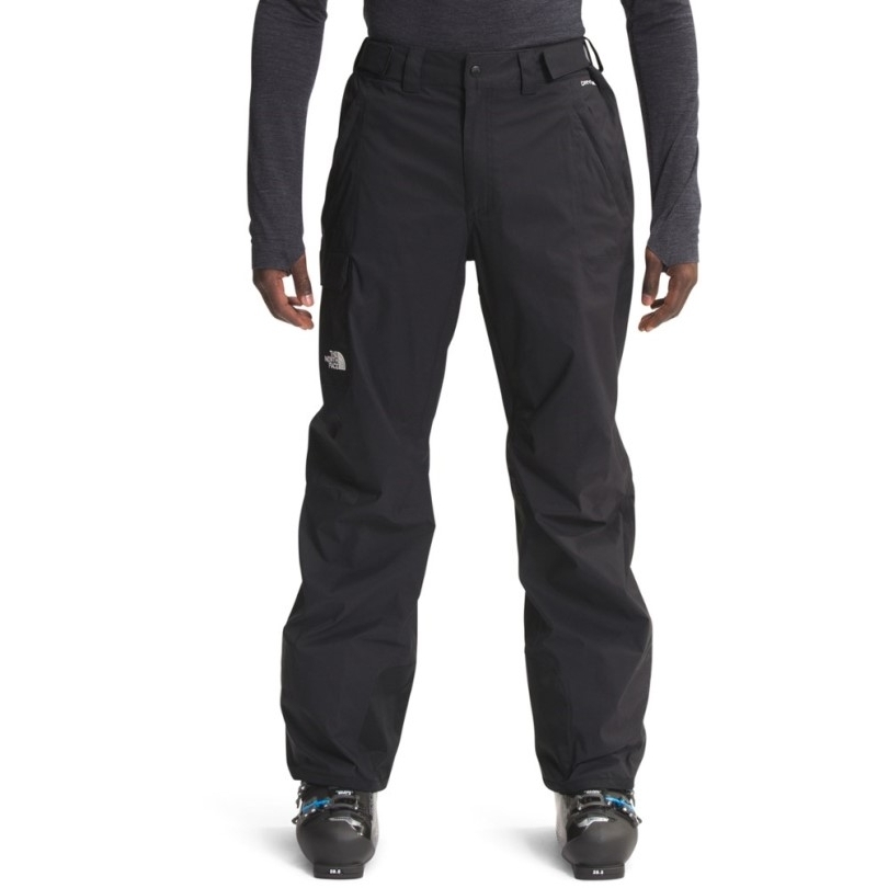 Schwarze Rei Coop The North Face Freiheit Schneehose Herren Kurze Größen