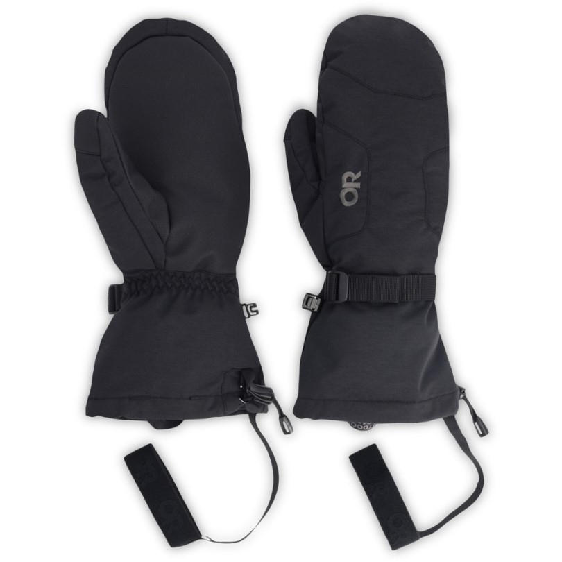 Rei Coop Schwarze Outdoor-Research-Adrenalinfäustlinge