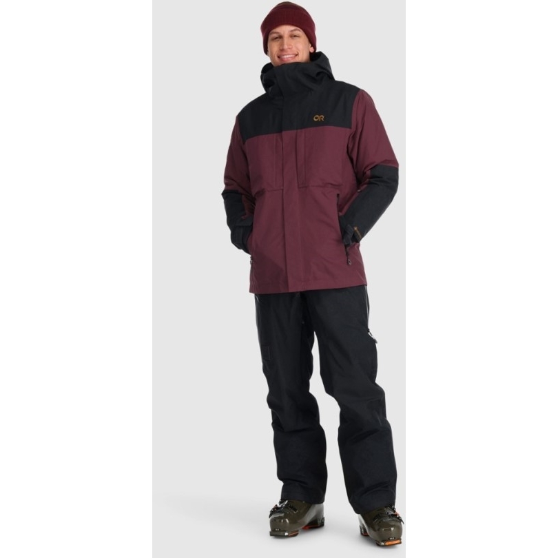 Rei Genossenschaft Outdoor-forschung Mt. Baker Sturmjacke Herren Schwarz