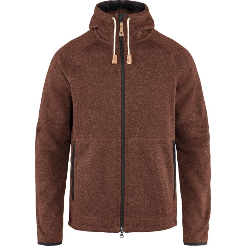 Rei Co-op Autumn Leaf Fjällräven Ovik Fleece Hoodie Herren