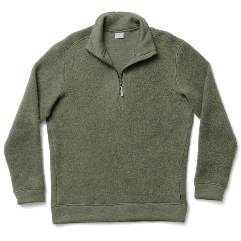 Rei Coop Grüner Houdini Alto Halbreißverschluss Pullover Herren