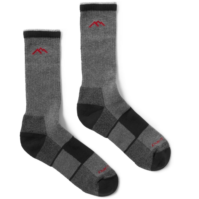 Grau-schwarz Verdammt Robuste Coolmax Voll Gepolsterte Stiefelsocken Herren Rei Coop