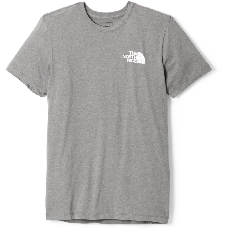 Rei Coop The North Face Box Nse T-shirt Herren Grau