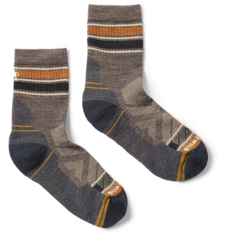 Taupe Smartwool Performance Hike Light Cushion Striped Mid Crew Socken Herren Rei Co-op