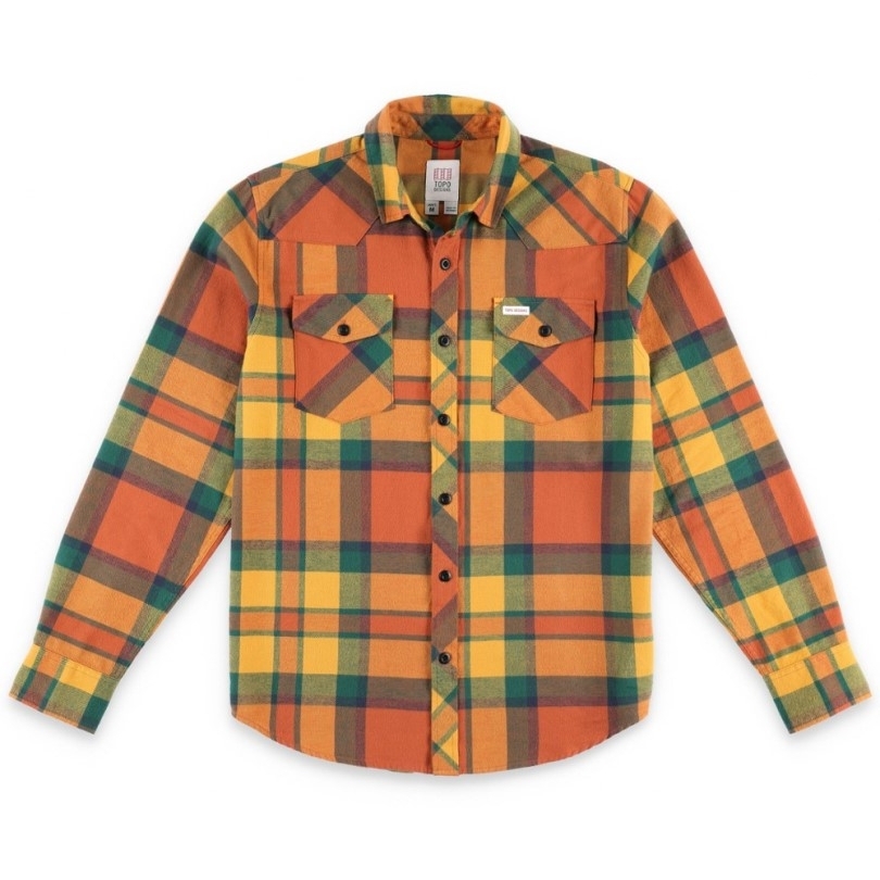 Rei Coop Topo Designs Kariertes Berghemd Herren Brick