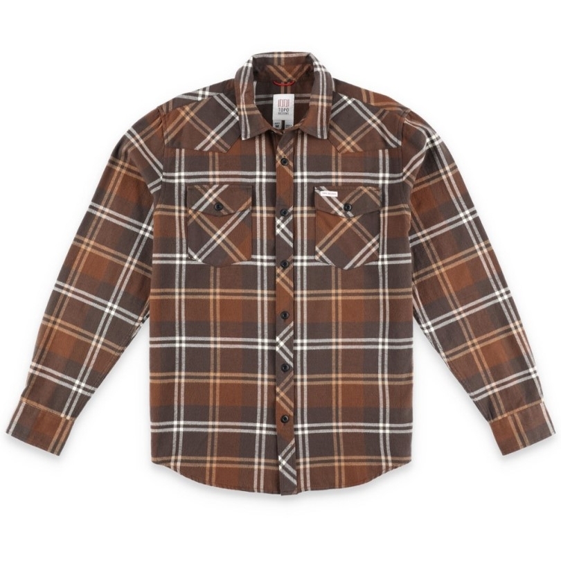 Earth-Tan Plaid Rei Coop Topo Entwirft Kariertes Berghemd Männer