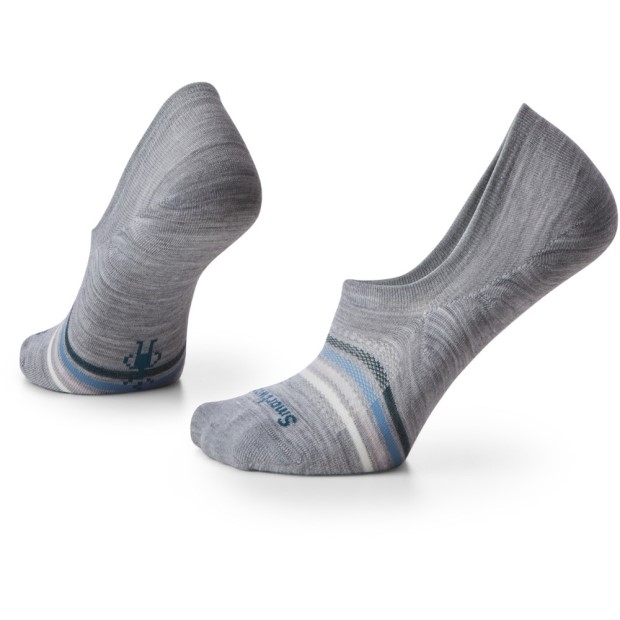 Smartwool Everyday Gestreifte No-Show-Socken Rei Coop Hellgrau