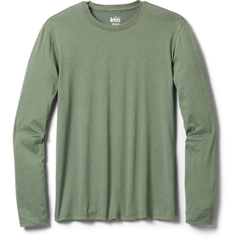 Grün Rei Coop Sahara Langarm T-shirt Herren