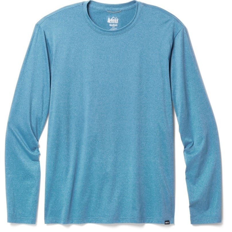 Herren Blaues Langärmliges T-Shirt Von Rei Co-op Sahara
