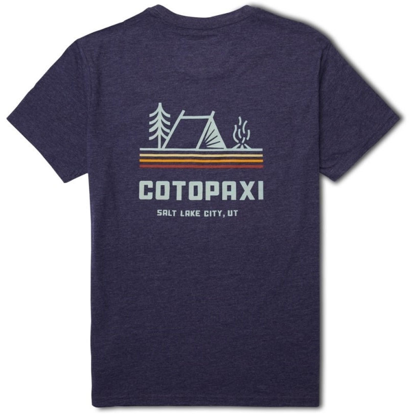 Cotopaxi Camp Life T-shirt Herren Maritime Rei Coop