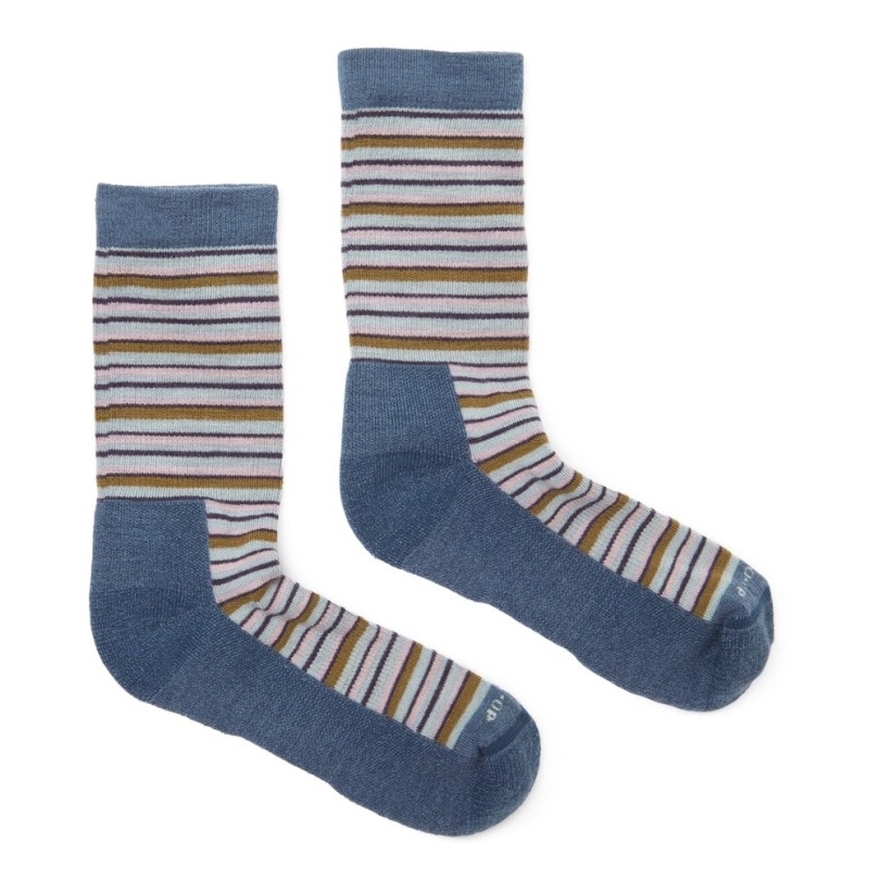 Blaue Rei Co-op Trailsmith Crew-Socken Aus Merinowolle