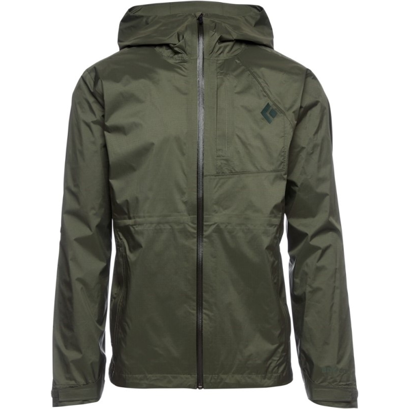 Black Diamond Treeline Rain Shell Herren Tundra Rei Coop