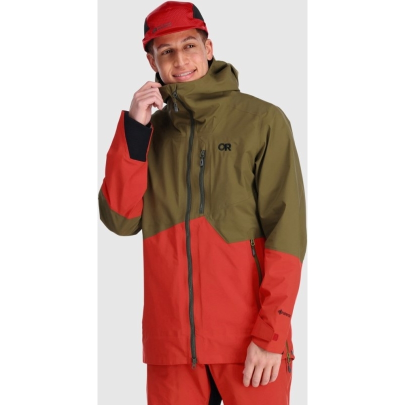 Outdoor Research Hemispheres Ii Jacke Herren Loden-cranberry Rei Coop