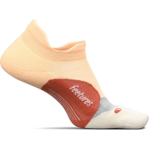 Feetures Elite Ultraleichte No-show Tab Socken Rei Coop Electric Pfirsich