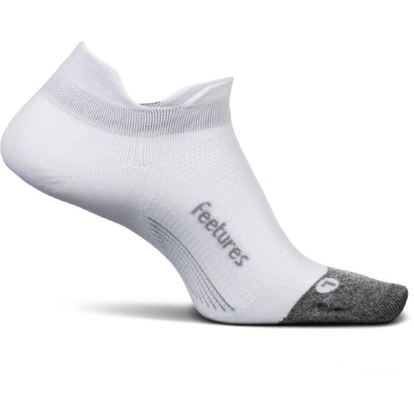 Feetures Elite Ultraleichte No-show Tab Socken Weiß Rei Coop