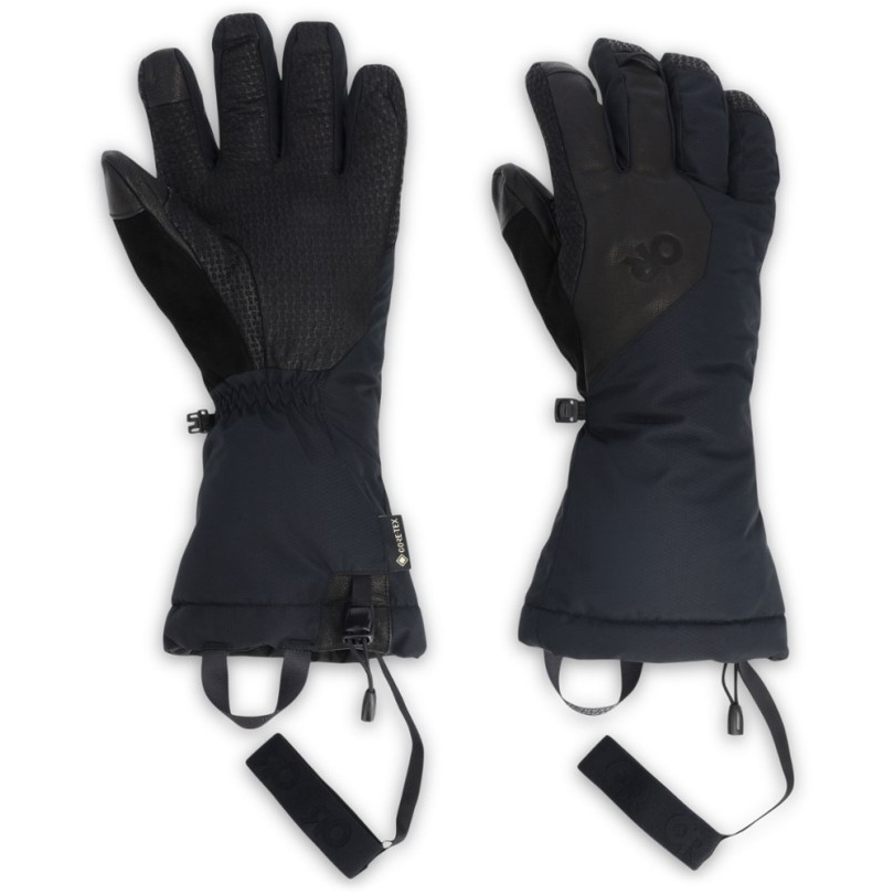 Schwarz Rei Coop Outdoor Research Super Couloir Sensor Handschuhe Herren