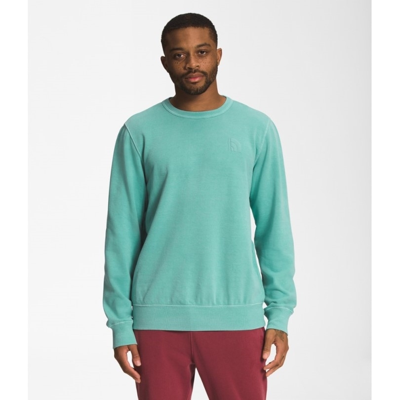 Wasabi The North Face Stückgefärbter Rundhalspullover Herren Rei Coop