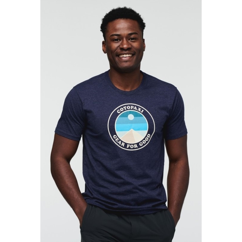 Rei Coop Cotopaxi Sunny Side T-shirt Herren Maritim