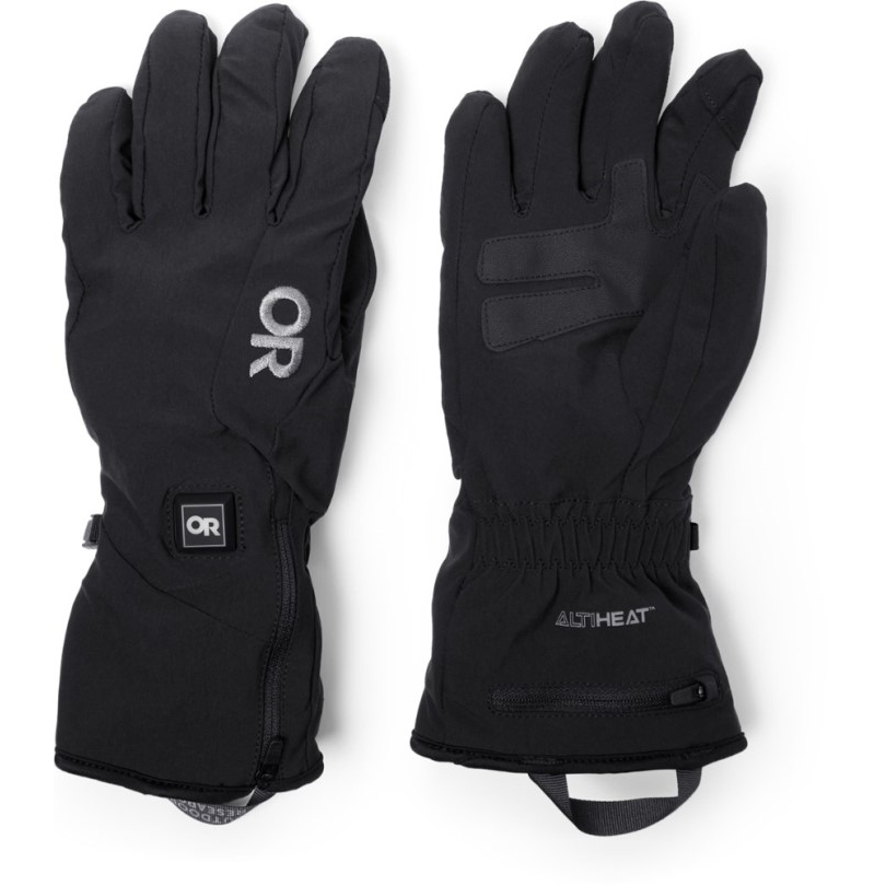Black Outdoor Research Sureshot Beheizbare Softshell-handschuhe Herren Rei Coop