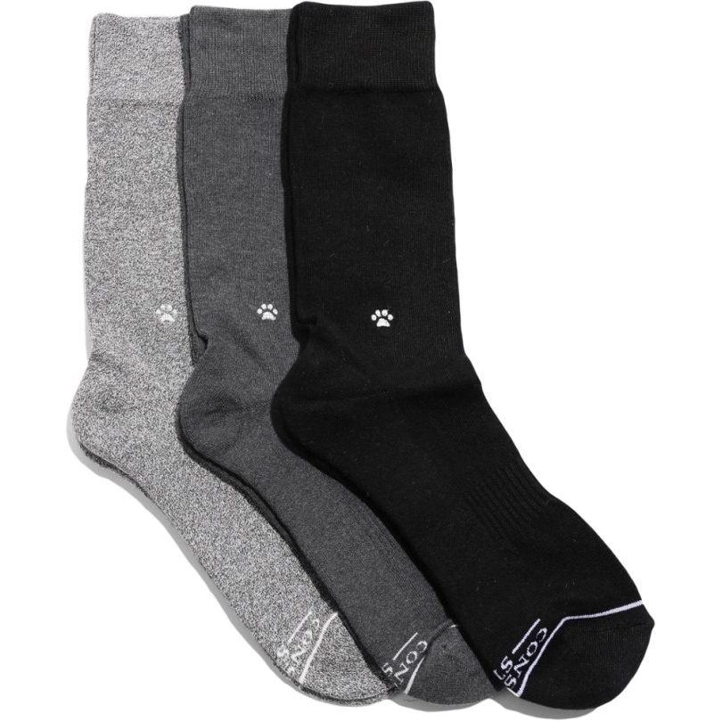 Conscious Step Save Dogs Socken Geschenkbox 3 Paar Rei Co-op Multi