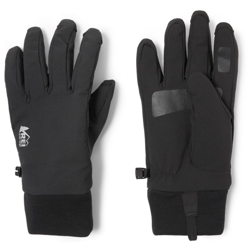 Schwarze Rei Coop Activator Softshell-Handschuhe