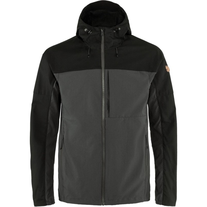 Fjällräven Abisko Hochsommerjacke Herren Rei Coop Schwarz